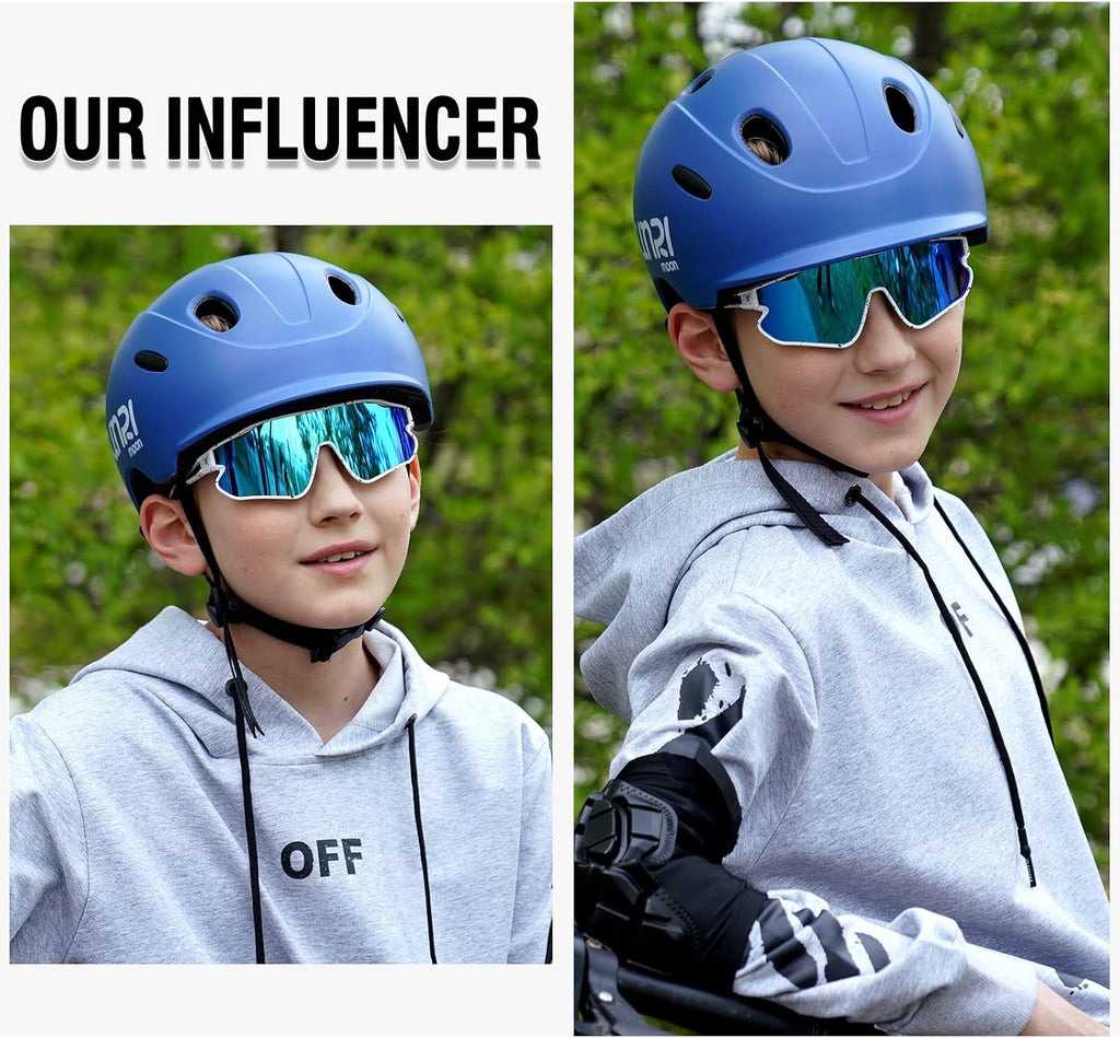 Kids Polarized Sports Baseball Sunglasses -, UV Protection