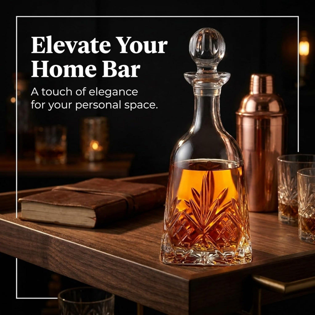 Wine Decanter, Whiskey Decanter, Dublin Crystal Collection