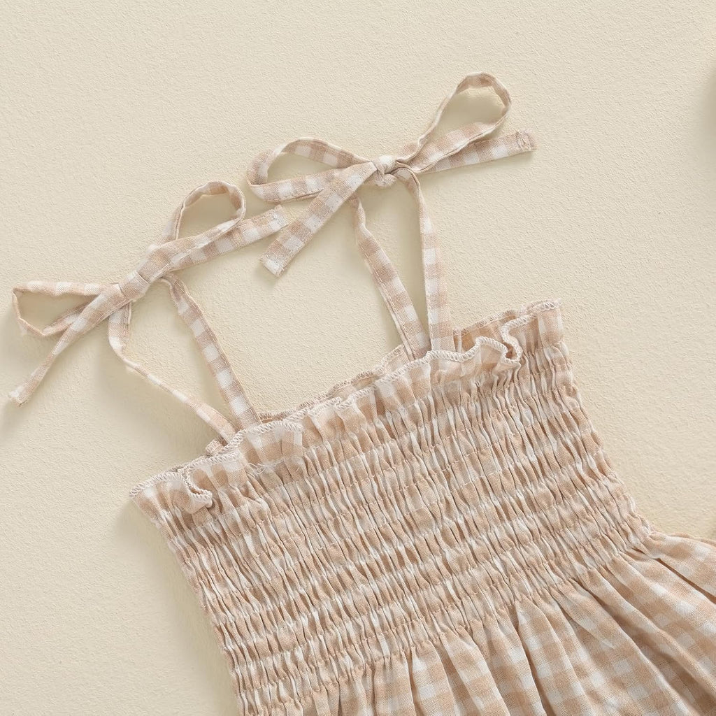 Infant Baby Toddler Girls Clothes Solid Color Sleeveless Camisole Linen Pants Set Baby Summer Outfits