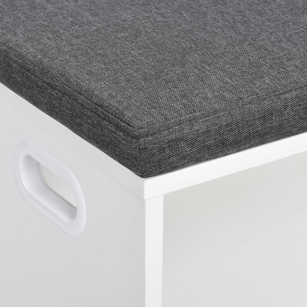 Small Shoe Bench with Cushion Shoe Bench with Storage and Seating, Seat Entryway Shoe Rack, Entryway