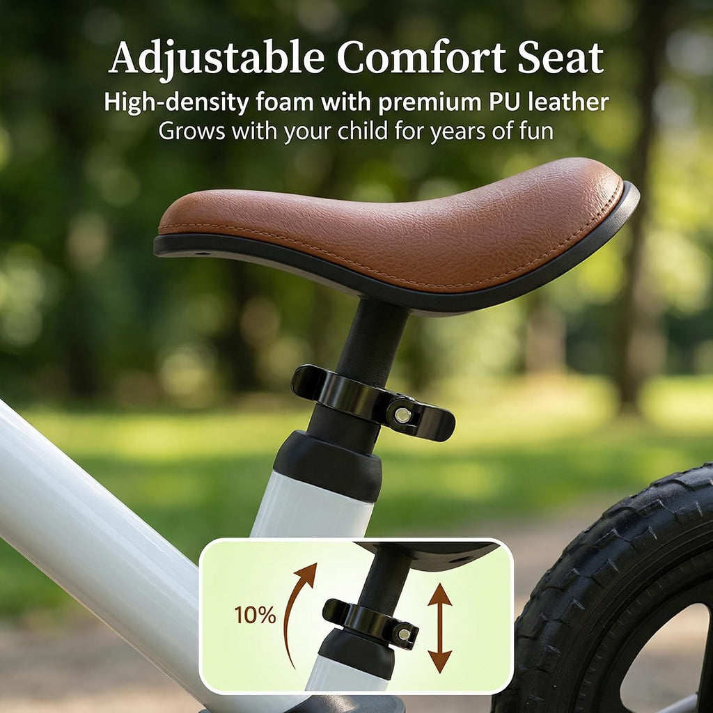 Toddler Balance Bike for 2 to 5 Year Old, Adjustable Seat Training Bike for Boys Girls, No Pedal Training Bike Best