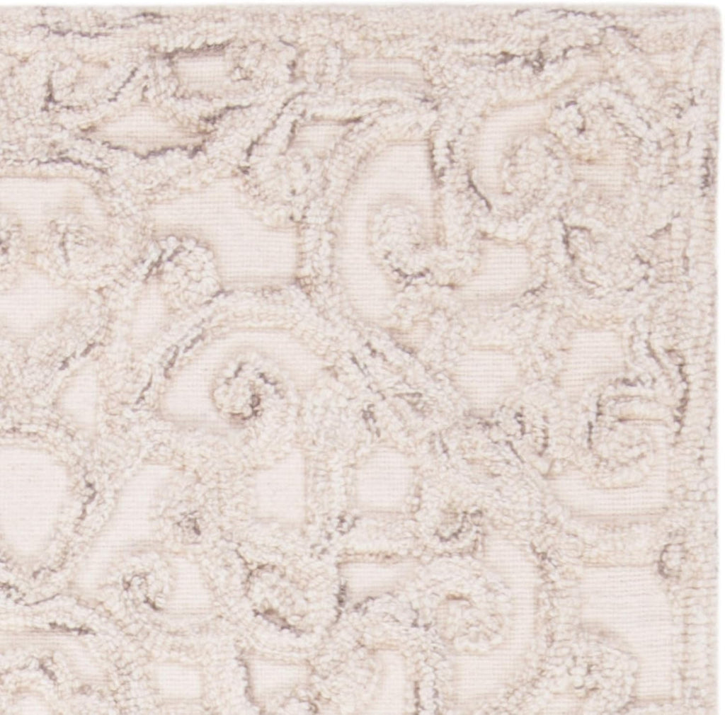 Area Rug 8x10 - Trace - Large - Camel & Ivory, Handmade Wool
