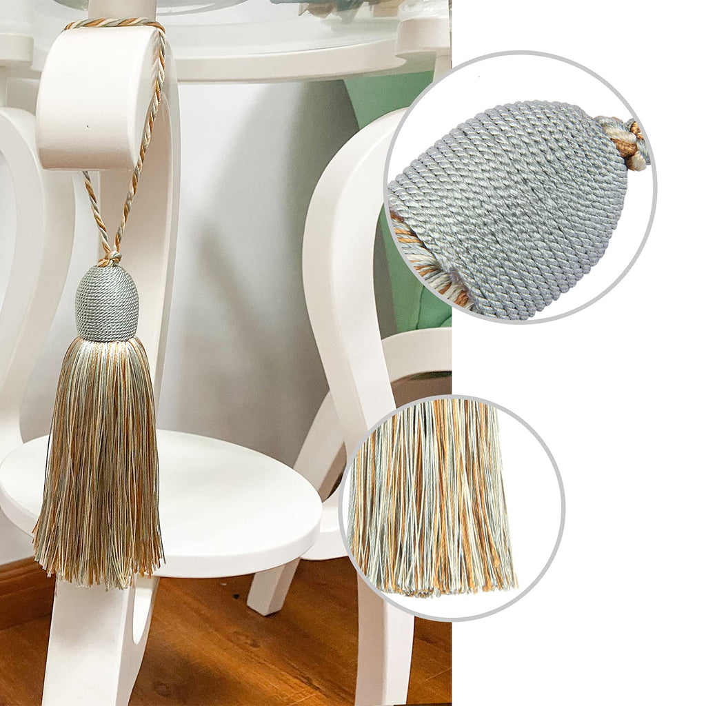 Key Tassel with Loop DIY Handmade Craft Accessories - 2Pcs