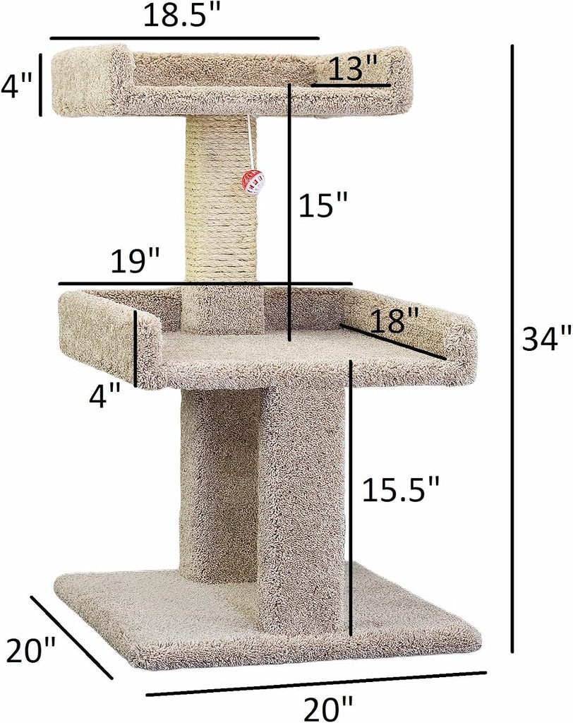 Spacious Cat Perch for Large Cats
