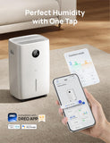 110-Pint Smart Dehumidifier for Basement, 4500 Ft² for Large Room, 2 Gallon Water Tank
