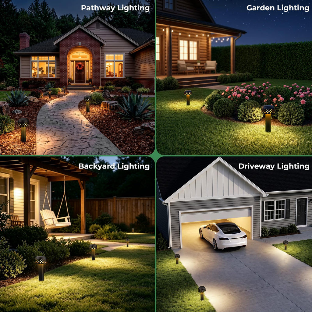 Low Voltage Landscape Lighting, 12V LED Path Lights 2 Pack