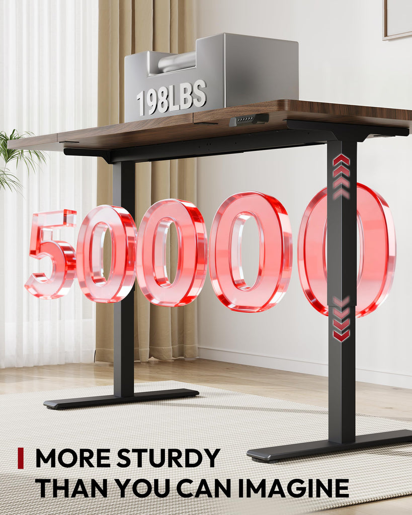 Dual Motor 79''x 32'' Large Height Adjustable Standing Desk
