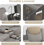 Home Theater Seating, Manual Recliner Sectional Sofa for Living Room