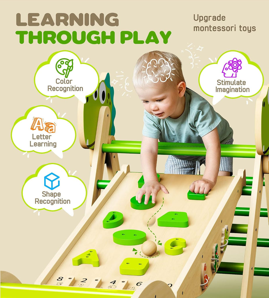 Triangle Set, in-1 Montessori Climbing Toy for Toddlers