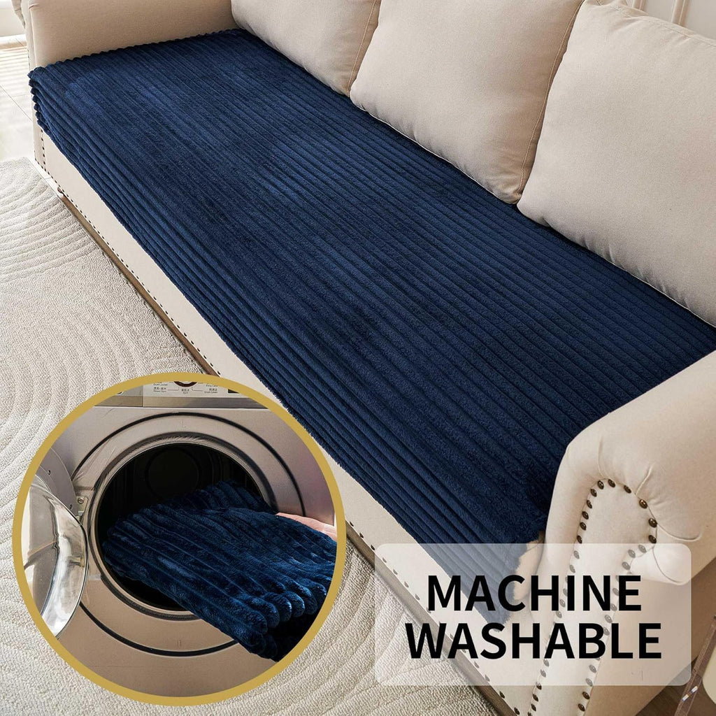 Waterproof Couch Cover for Dogs Washable, Faux Fur Pet Couch Covers for Sofa, Soft Dog Bed Cover Non-Slip Couch Covers