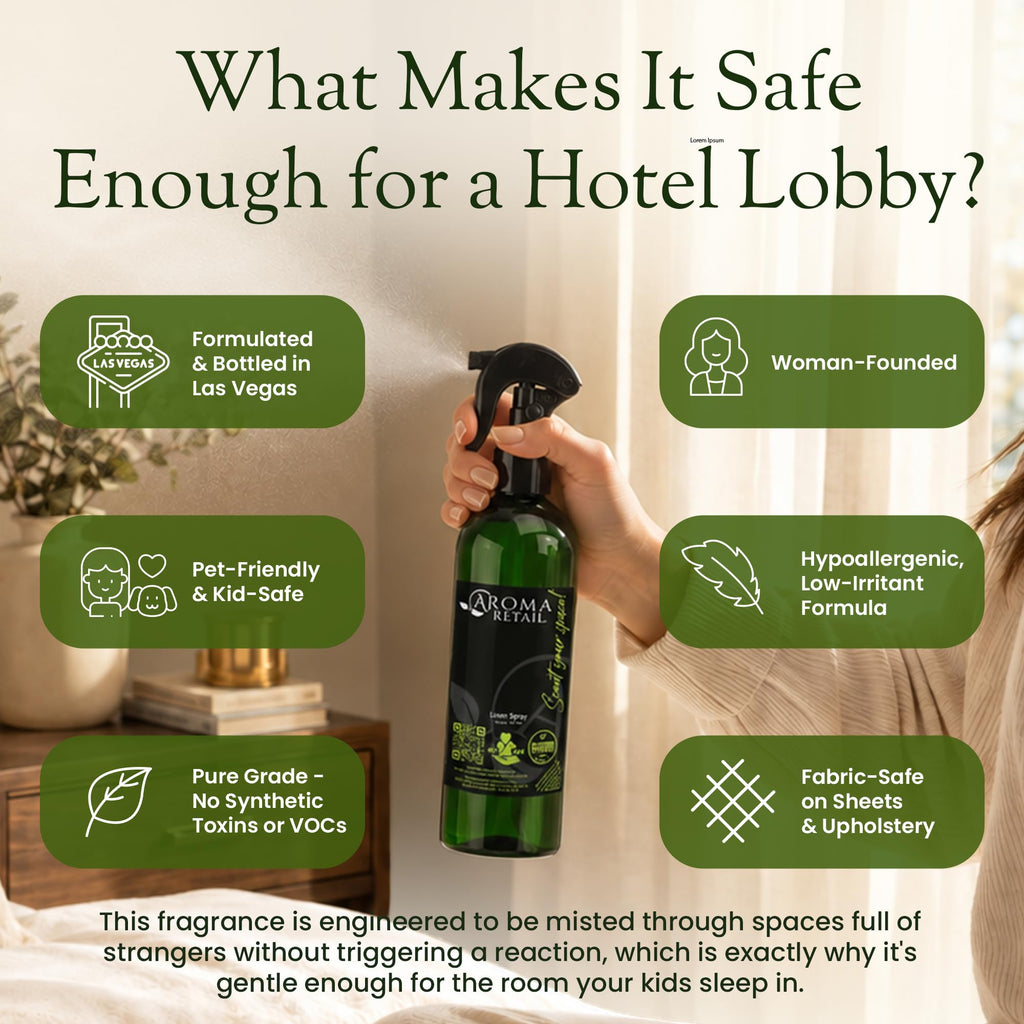 Retail White Tea Fig Luxury Hotel Scent Linen Spray, 16 fl oz