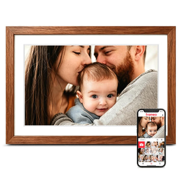 Frameo 10.1'' WiFi Digital Picture Frame, Electronic Photo Frame Slideshow