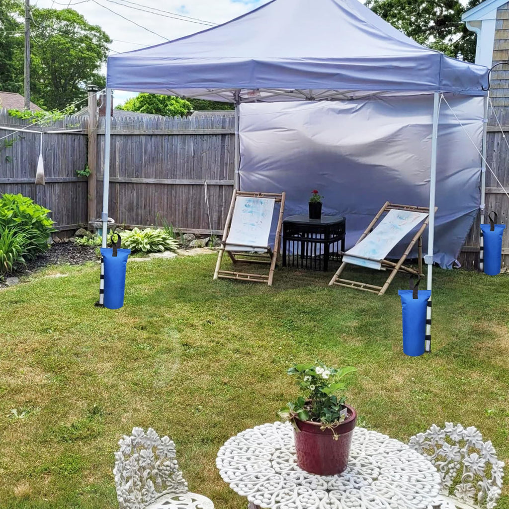 Canopy Weights Set of 4, Heavy Duty Canopy Weight Bags (120 lbs) for Ez Pop up Canopy Tent Outdoor Instant Canopies