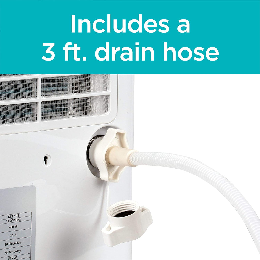 30-Pint Dehumidifier | Portable Dehumidifiers for Home | Energy Star Safe | Quiet Dehum | In Room Dehumidifying