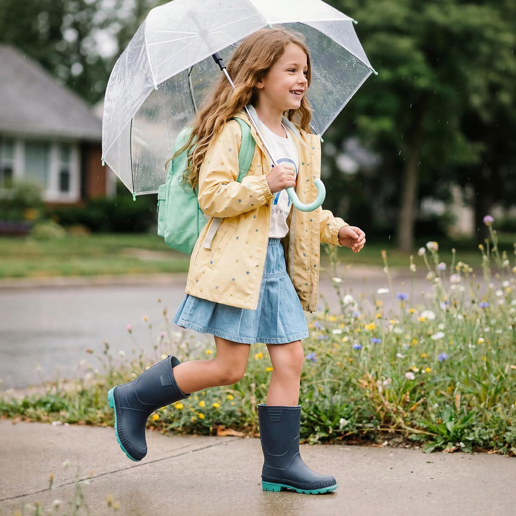 Kids Waterproof Outdoor Rain Boots