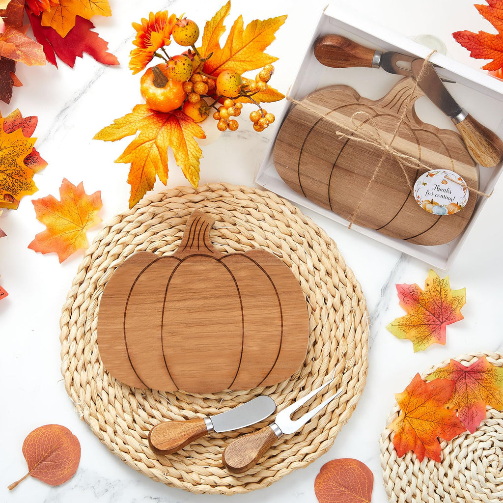 1 Set Fall Pumpkin Charcuterie Boards, Mini Cheese Board Gifts