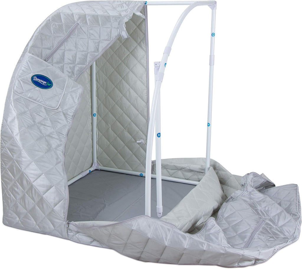 Durasage Portable Steam Sauna for Home - Personal Full Body Detox Sauna Tent with 800W Steam Generator, 60-Min Timer