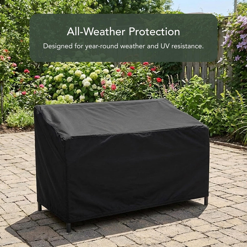 Classic Outdoor Glider Cover - 52W"x32D"x34H" - Water Resistant