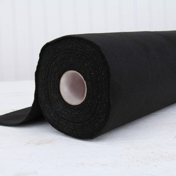 Black Premium Felt by the Yard - 36" Wide, 1.2mm Thick