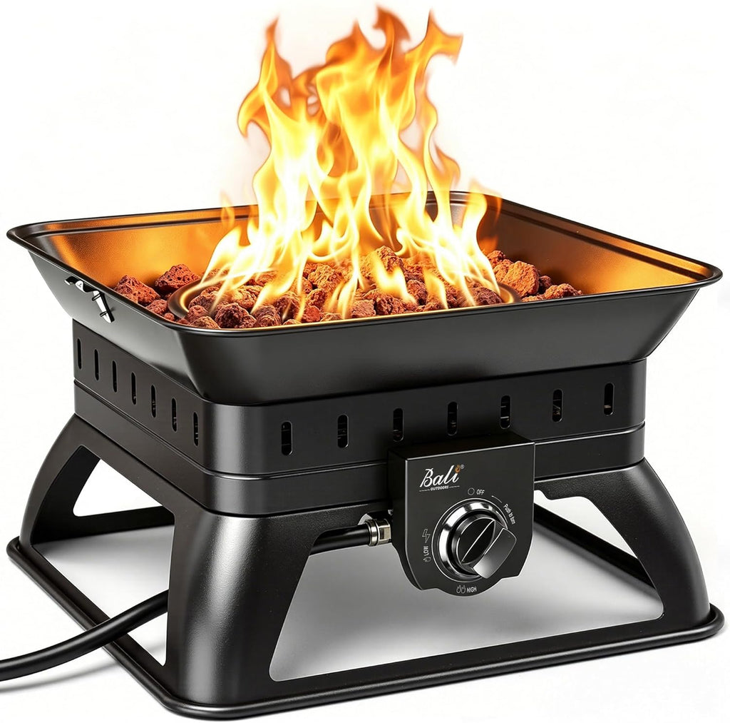 Propane Fire Pit Perfect for Camping Outdoor Fire Pit for Portable Firepits for Outside Outdoor Patio