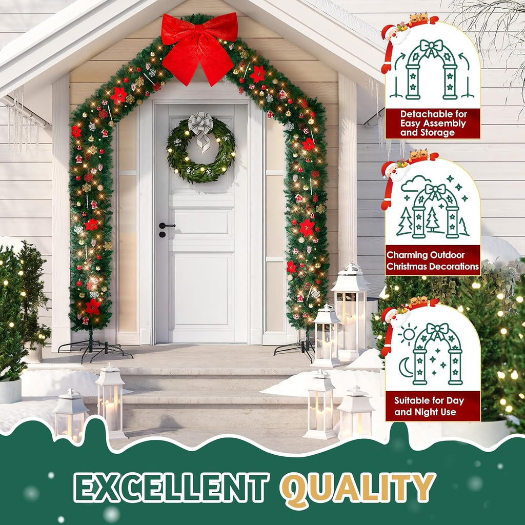 Christmas Artificial Tree Archway Decoration