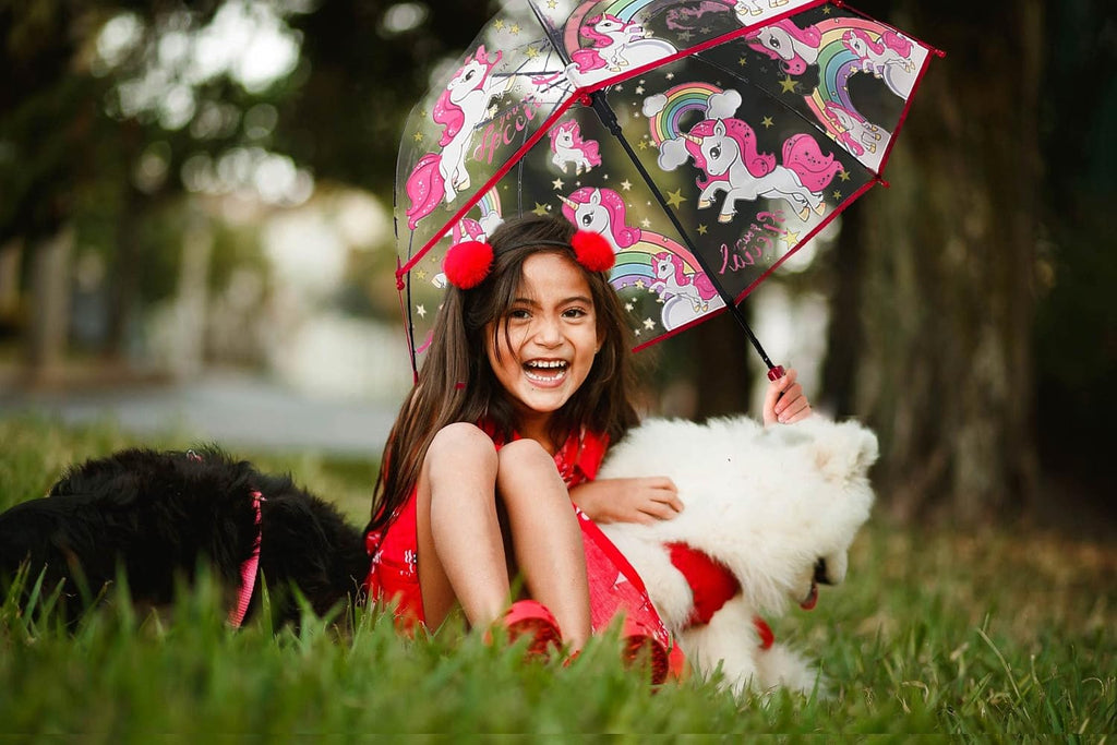Kids Clear Umbrella, Bubble Dome for Rain