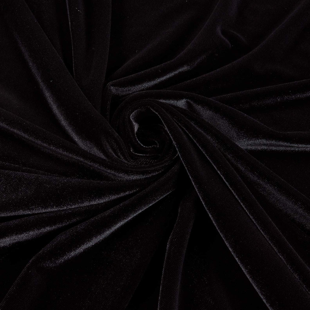 Knit Black, Fabric by the Yard
