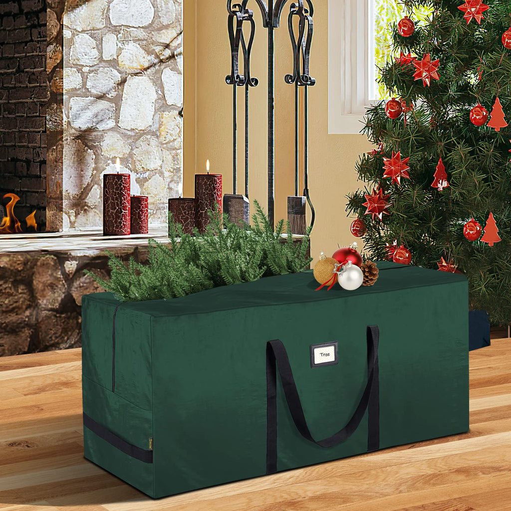 9 ft Christmas Tree Storage Bag, Heavy Duty Extra Large Artificial Christmas Tree Bag with Reinforced Handles and