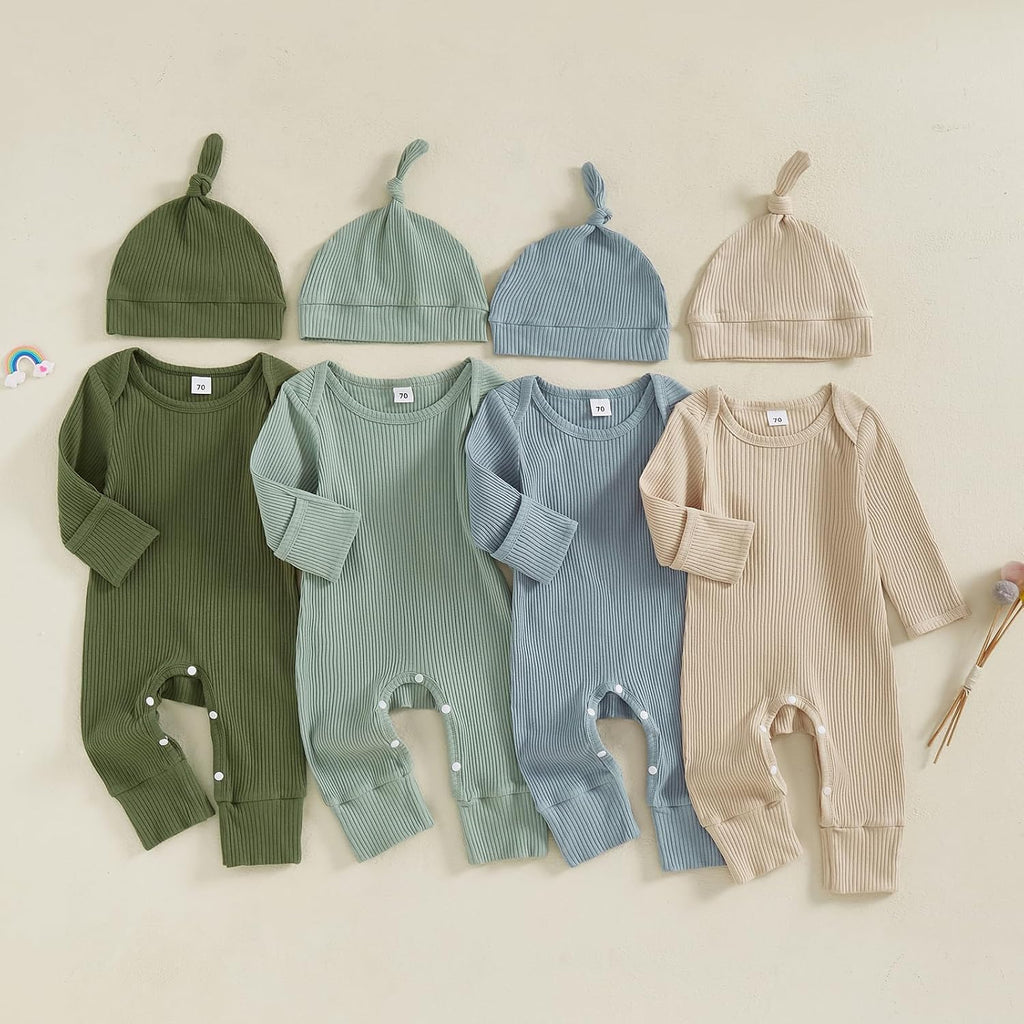 Infant Baby Boy Romper Jumpsuit for 3 6 12 Boys Long Sleeve Bodysuit Fall Clothes