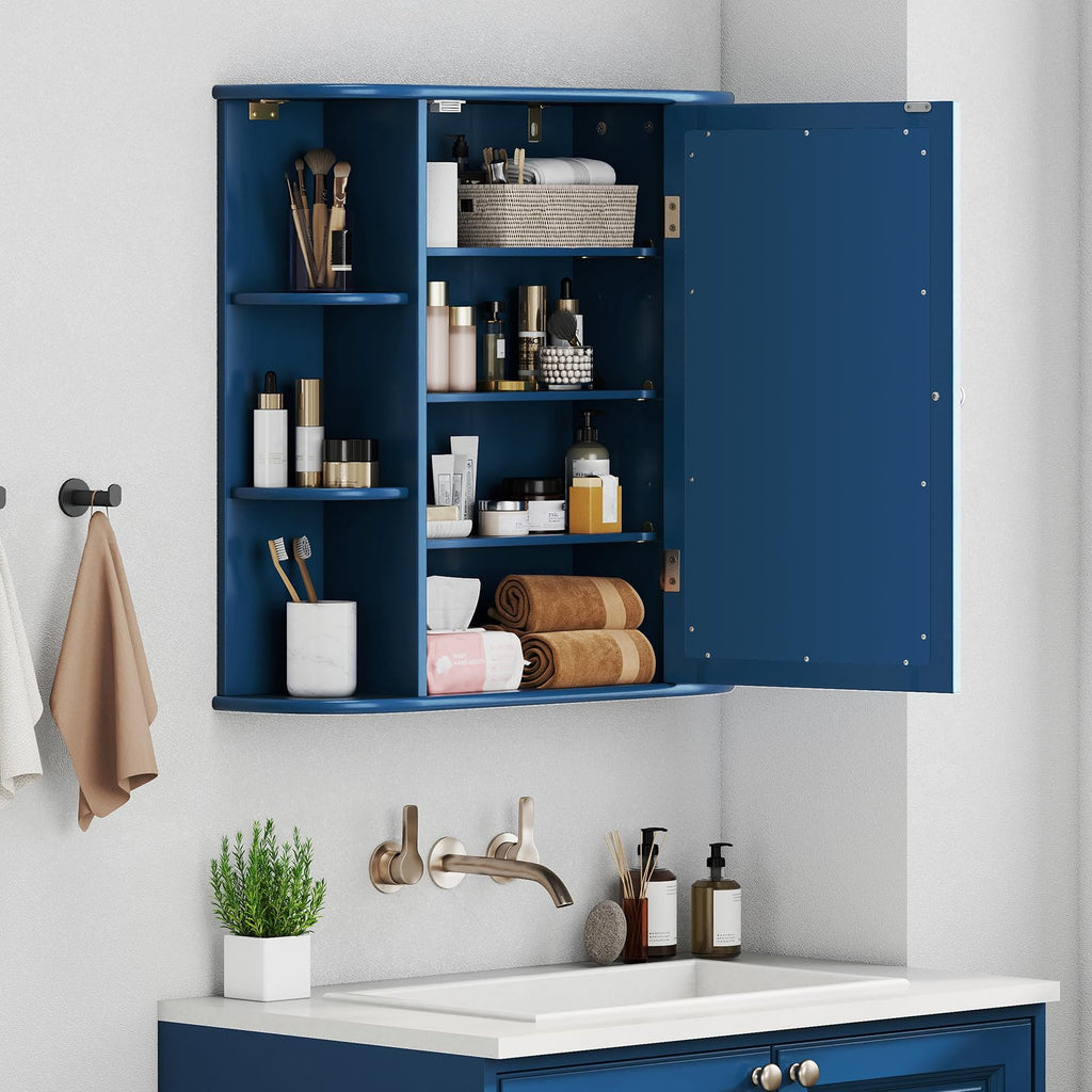 Bathroom Medicine Cabinet (Blue)