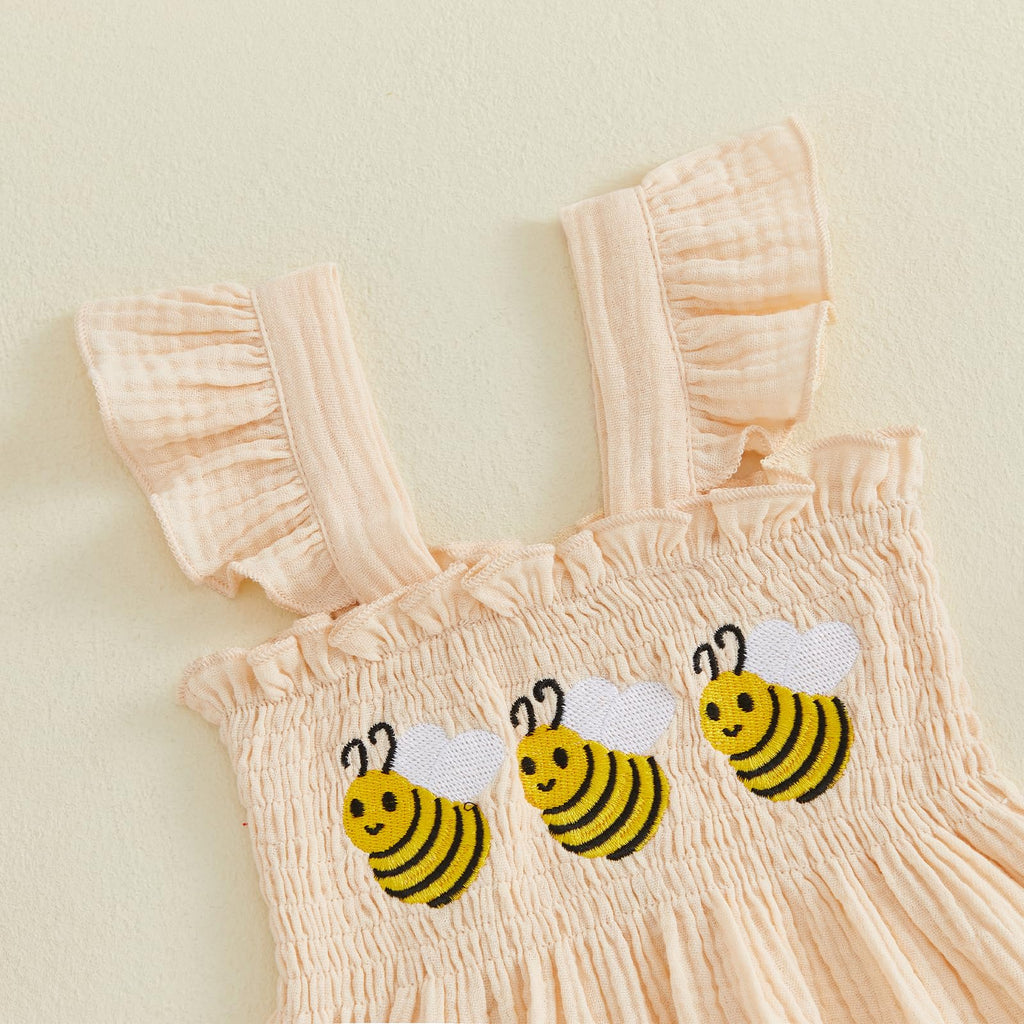 Toddler Baby Girl Summer Clothes Sleeveless Muslin Smocked Top Ruffle Shorts Set 6 9 12 Cute Outfit