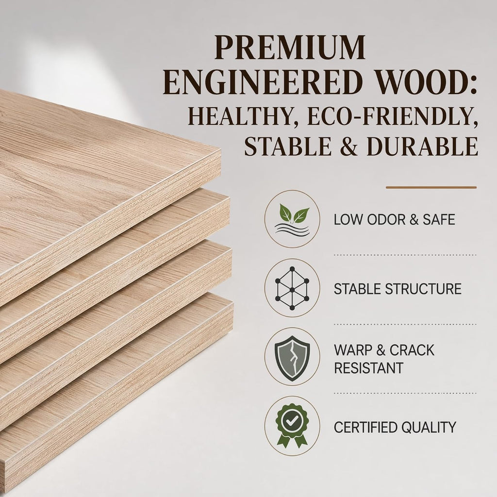 Wood Platform Bed Frame, Japanese Joinery Bed Frame, Walnut