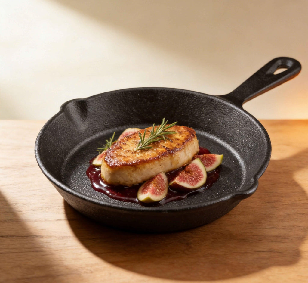 Pre-Seasoned Cast Iron Skillet, 10Inch, Black