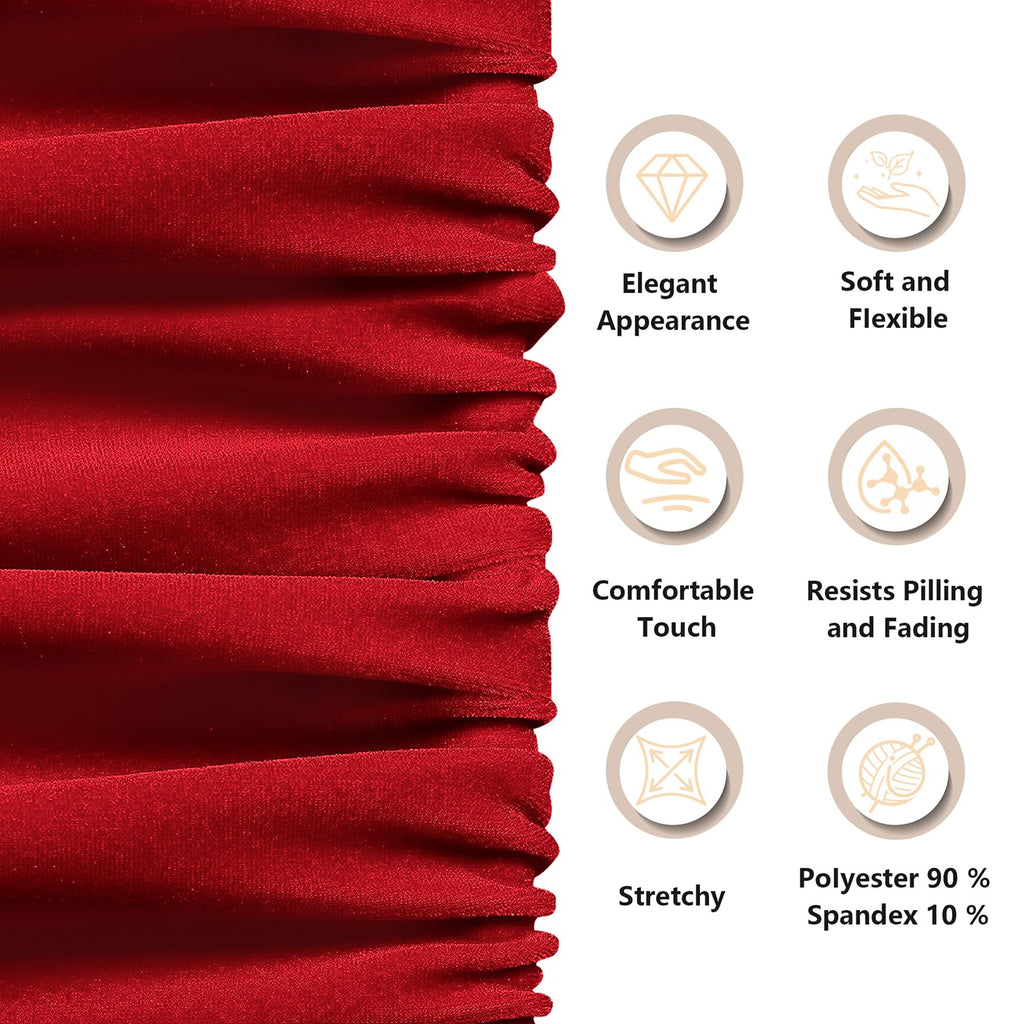 5 Yard Red Fabric 60" Wide for DIY Crafts