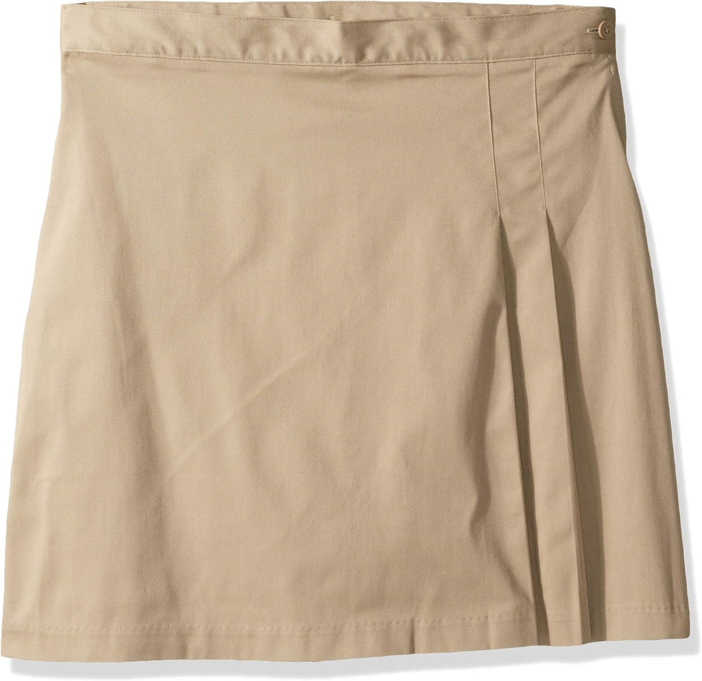 School Uniforms Big Girl's Girls Double-Pleated Scooter Skirt