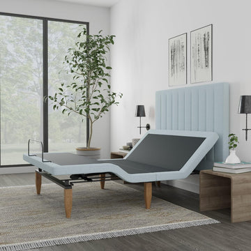 Headboard Adjustable Bed Frame - King Size - Wireless Remote - Zero Gravity - Underbed Lighting - Three Memory