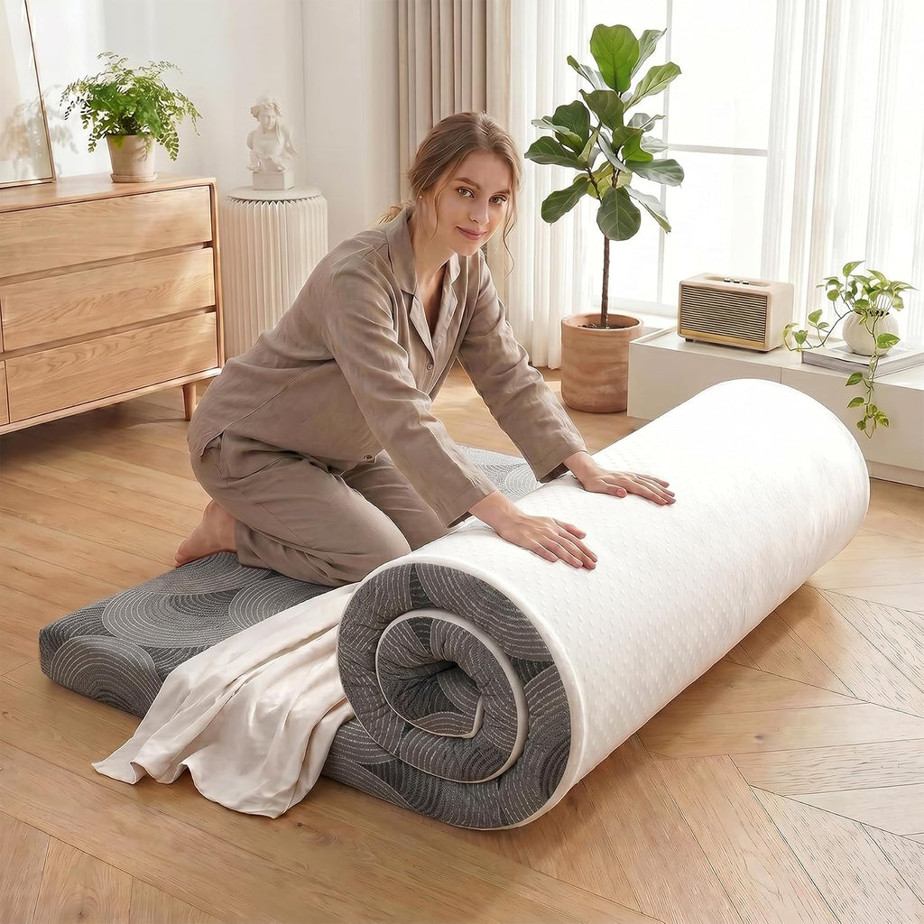 Japanese Floor Mattress, 3.5" Thicken Futon Mattress Tatami Mat