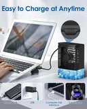 Mini Air Conditioner,Portable Air Conditioners,Evaporative Air Cooler Humidifier, 3 Speed Quiet Personal Cooling Fan