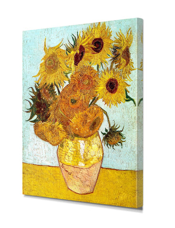 Van Gogh Sunflowers Canvas Wall Art, 20x16 in