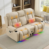 Wall Hugger Power Loveseat Recliner