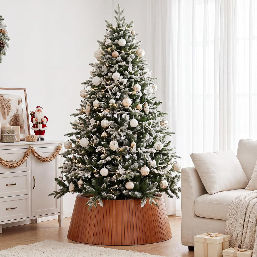 24 Inches Christmas Wood Tree Collar