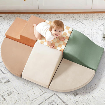 Land Soft Foam Climbing Blocks for Toddlers, Piece Foam Blocks