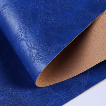 Vinyl Faux Leather Upholstery Fabric, Soft Textured Surface Solid, Faux Leather Sheets, Durable, Replacement Renovate