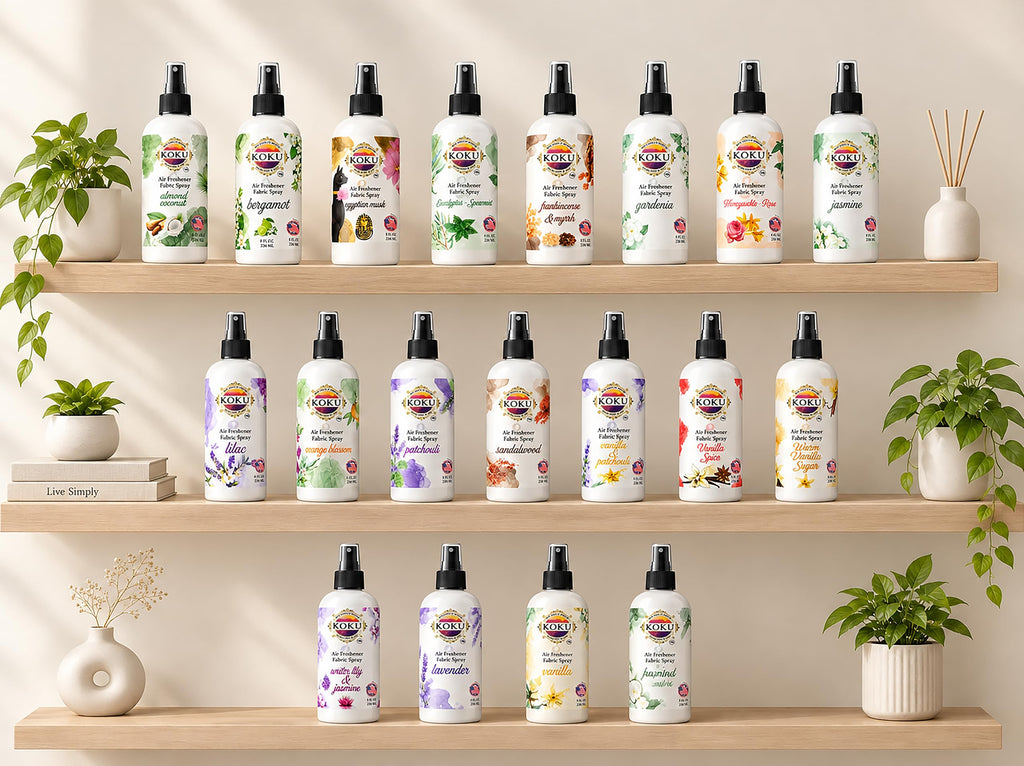 Vanilla Spice Air Freshener, Room Spray, Odor Eliminator, Deodorizer, Car Air Freshener, Home Spray, Linen Spray