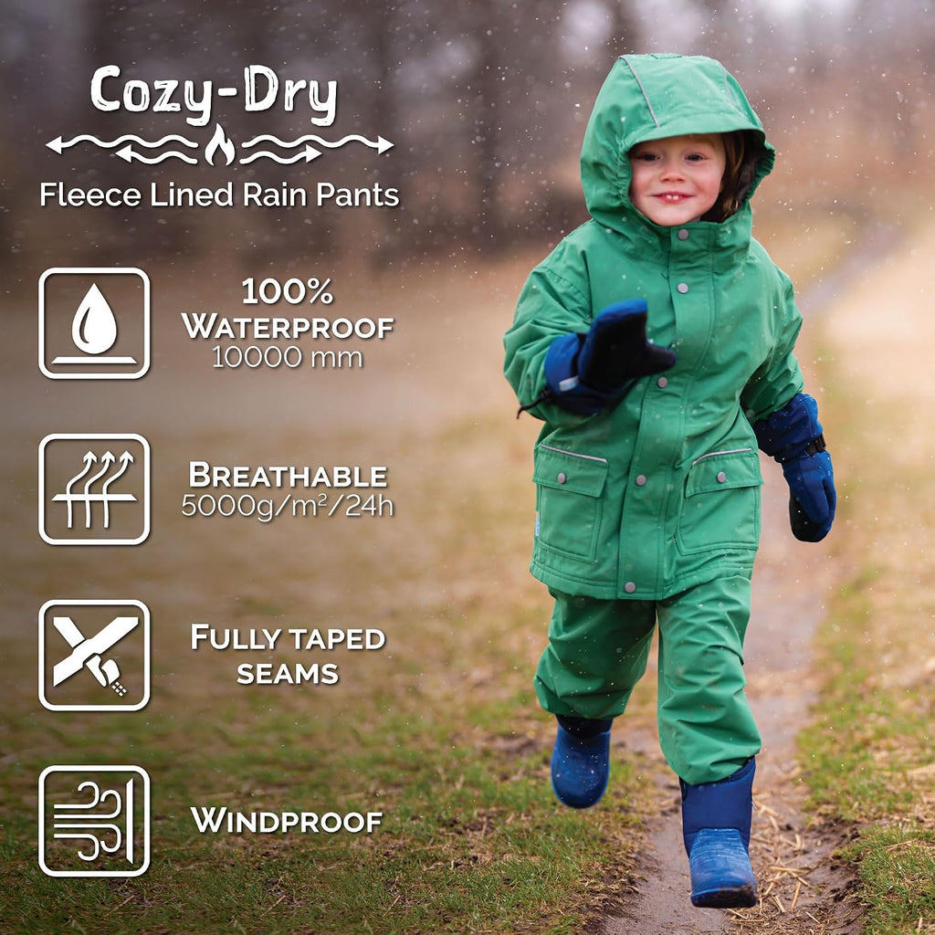 Cozy-Dry Rain & Snow Pants for Toddlers