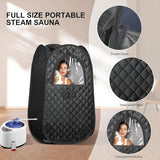 Swibow Portable Sauna Box for Relaxation, Detoxification, Steam Sauna Tent for Home with 3L Steam Generator
