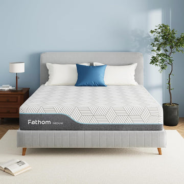Medium Queen Mattress 12 Inch Memory Foam Mattress Queen Size Bed in a Box for Back Pain Relief and Cool Sleep with