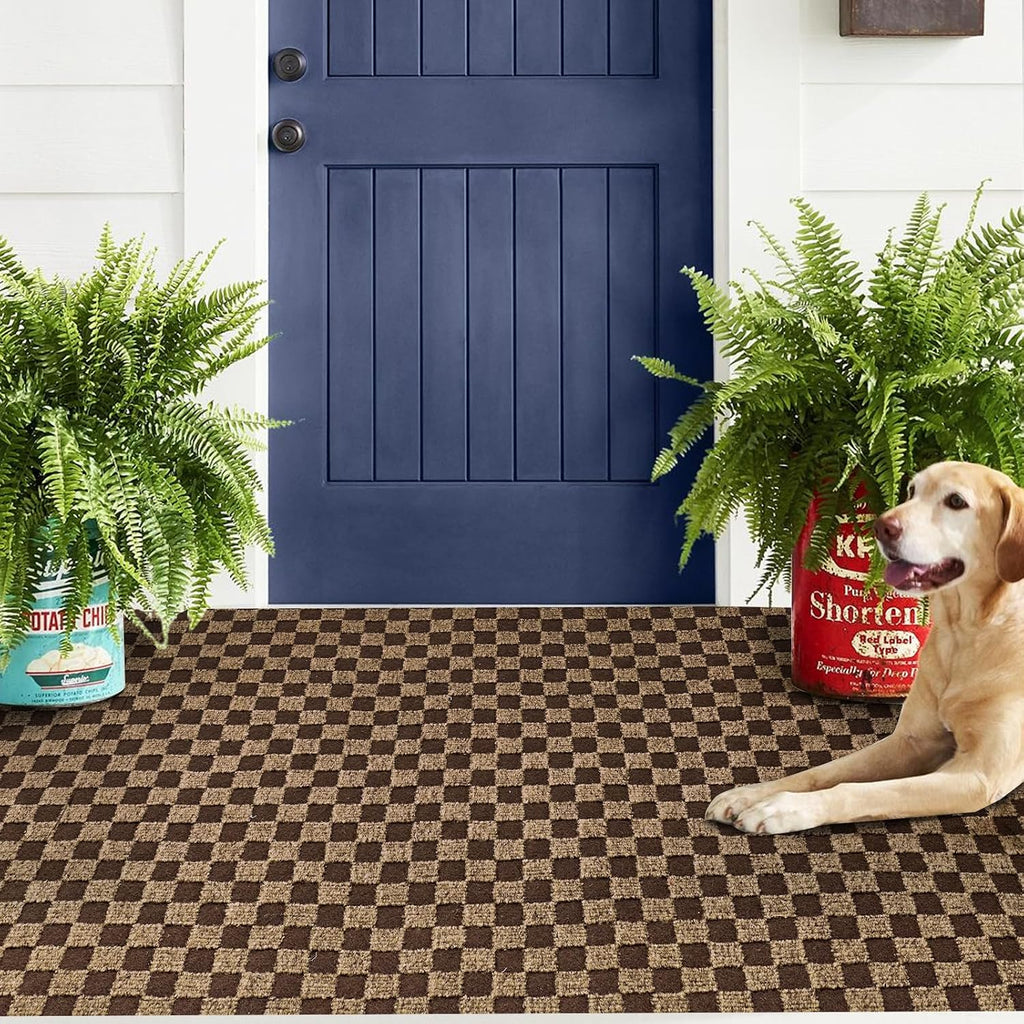 4ft x 8ft Outdoor Runner Rug Waterproof Non-Slip Floor Runner