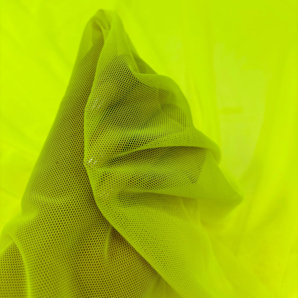 4-Way Stretch Power Mesh Fabric by The Yard - 60" Wide Spandex Sheer Net - Breathable & Stretchy Mesh Fabric for