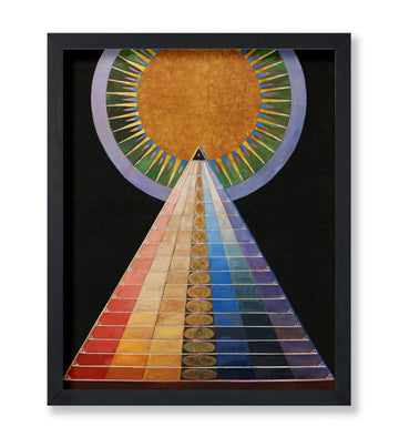 Art Classic Hilma af Klint Poster - Vintage Geometric Print - Gift for Artist, Friend - Altarpiece No. 1, Shapes